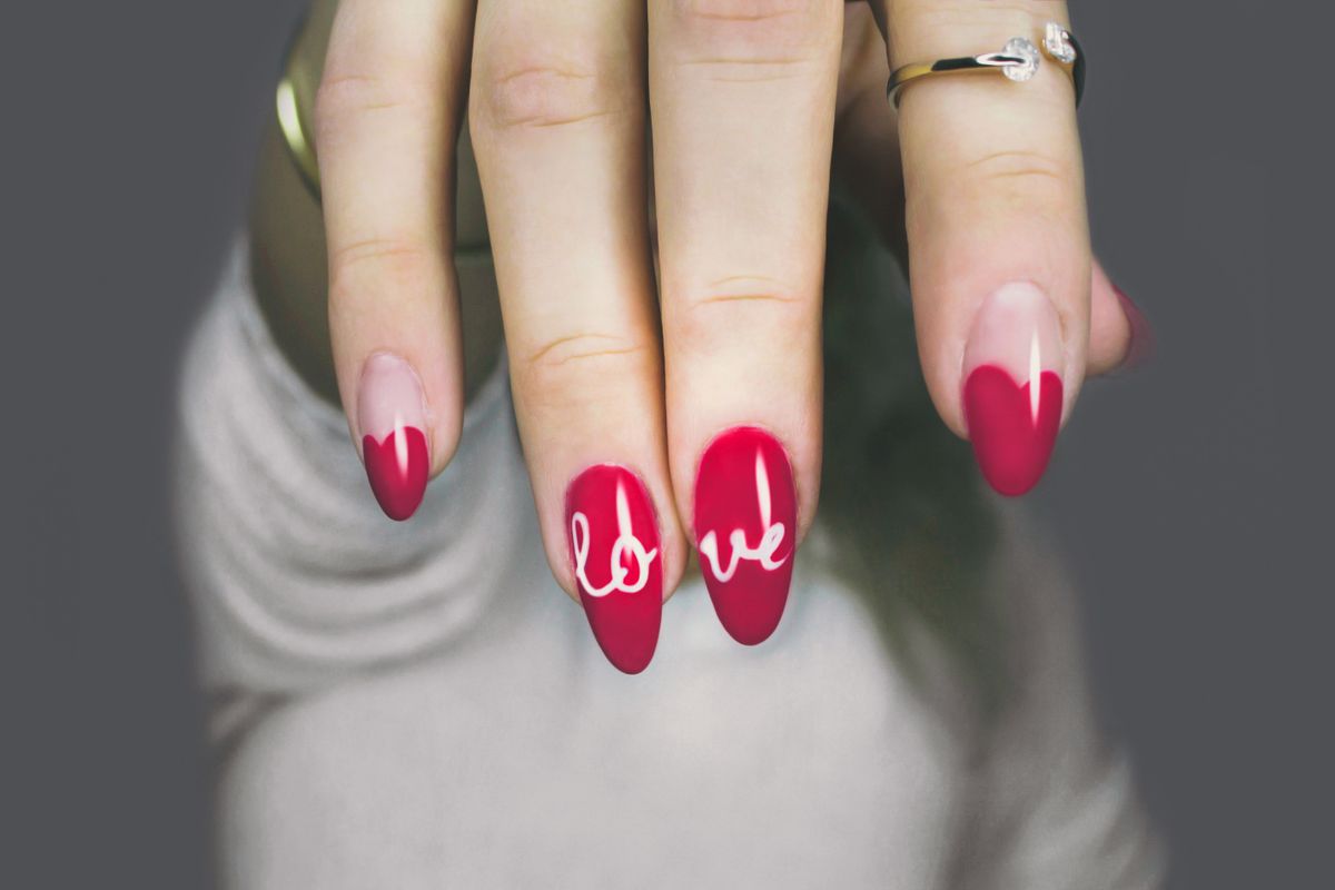 Custom nail design by Leidy Nails